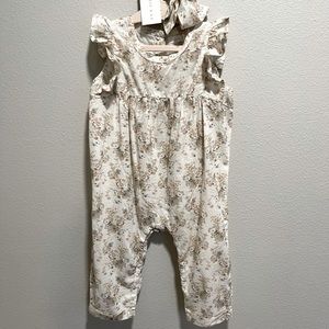 Nearly new adorable one piece Jamie Kay outfit with new headband